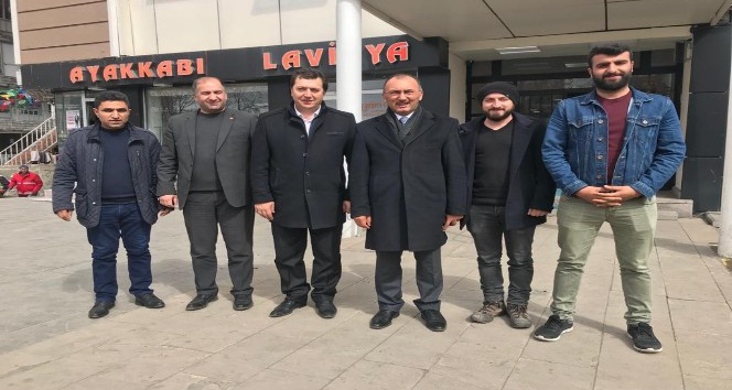 Erzurum İHA Bölge Müdürü Türkez’den Başkan Köksoy’a ziyaret