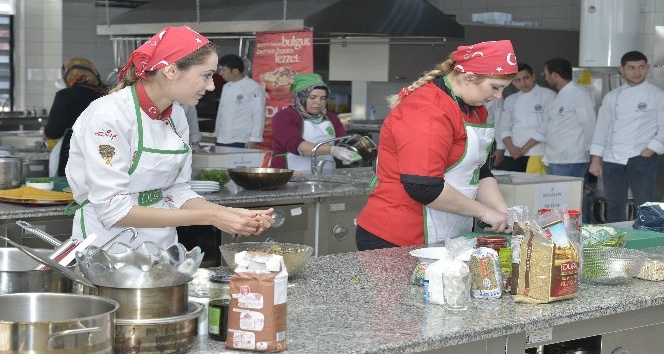 KMÜ’de, yöresel yemek yarışması düzenlendi