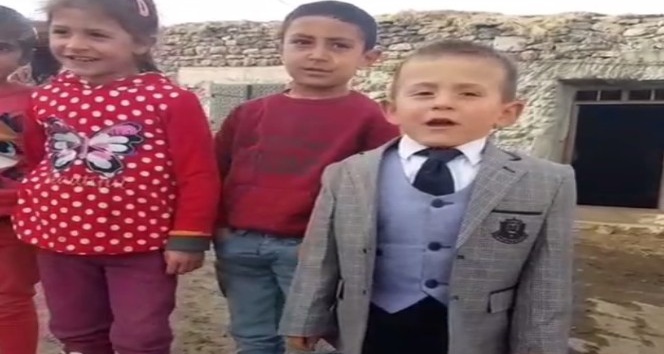 Sosyal medyayı sallayan 5 yaşındaki muhtar adayından ikinci video