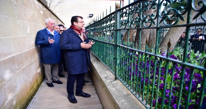 İmamoğlu’ndan Hz. Yuşa Türbesi’nde seçim duası