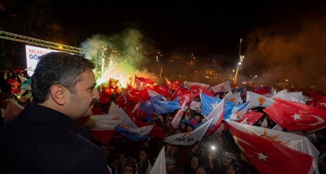 Tokat’ta seçim kutlamaları
