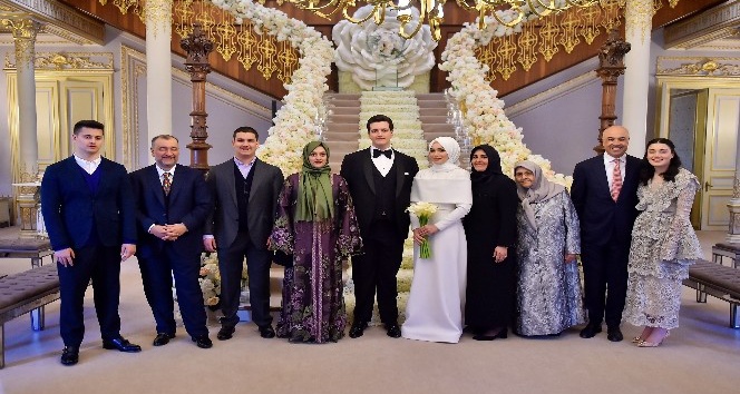 Ülker ve Tamince ailelerinin mutlu günü