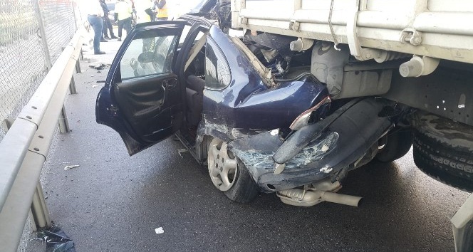 Hatay’da trafik kazası: 1 ölü, 1 yaralı