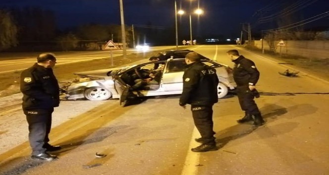 Iğdır’da trafik kazası: 2 yaralı