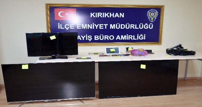 Kırıkhan’da hırsızlık operasyonu: 6 gözaltı