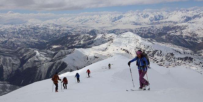 Bu manzara Alpler’den değil Tunceli’den