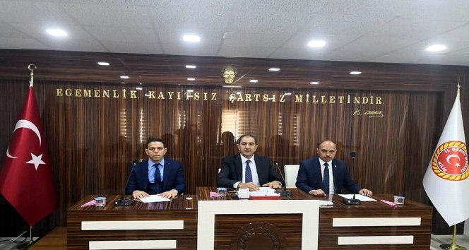 İl Genel Meclisinde görev dağılımı yapıldı