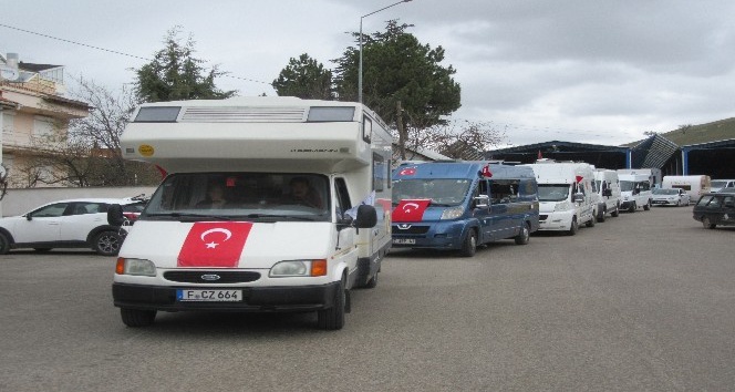 Sandıklı Akdağ’da kamp karavan turizmi etkinliği başladı