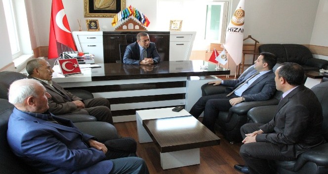 Kaymakam Hamitoğlu’ndan belediye başkanı Aktaş’a ziyaret
