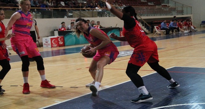 Türkiye Kadınlar Basketbol Ligi: Yalova VIP: 107 - Mersin BŞB Gelişim: 80