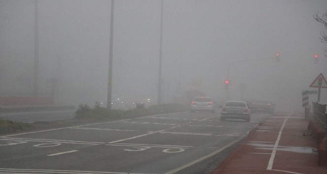 Zonguldak’ta sis etkili oldu