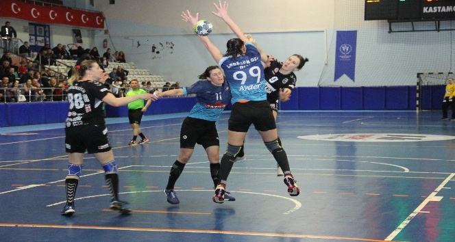 Hentbol Kadınlar Türkiye Kupası: Kastamonu Belediyespor: 27 - Ardeşen Gençlik: 25
