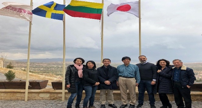 KAPTİD Başkanı Dinler, Japon Büyükelçisini Kapadokya’da konuk etti