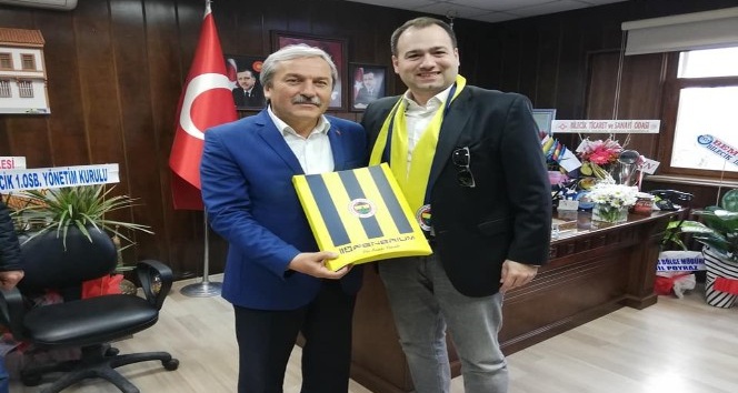 Fenerbahçe yönetiminden Başkan Şahin’e ziyaret