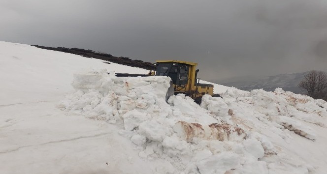 Karlıova’da çığ, Yedisu’da karla mücadele