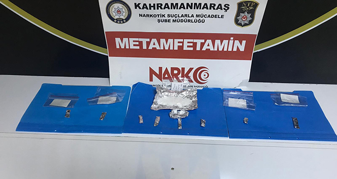 Kahramanmaraş&#039;ta uyuşturucu operasyonu: 2 gözaltı