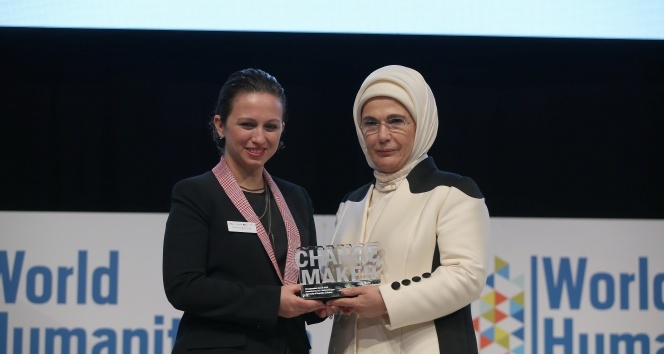 Emine Erdoğan’a &#039;Changemaker&#039; ödülü