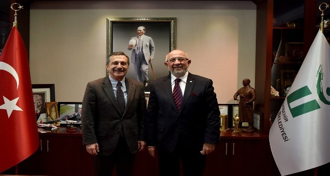 Sarıoğlu’ndan Başkan Ataç’a ziyaret