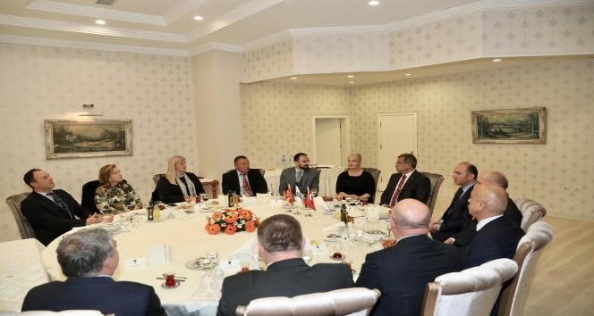 Emniyet Genel Müdürü Uzunkaya Makedonya İçişleri Bakan Yardımcıları ile bir araya geldi