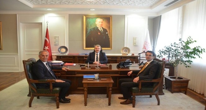 Başkan Yaman’ın Ankara temasları
