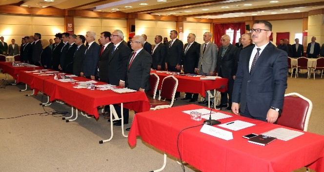 Ergene Belediyesi Nisan ayı olağan meclis toplantısı yapıldı