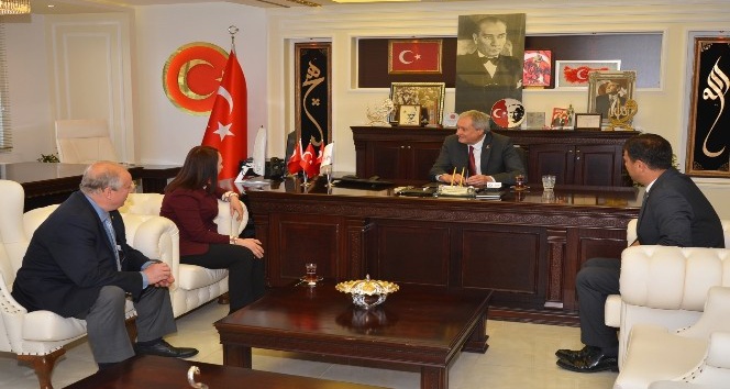 Pazaryeri Belediye Bakanı Zekiye Tekin’den, Başkan Bakkalcıoğlu’na ’hayırlı olsun’ ziyareti