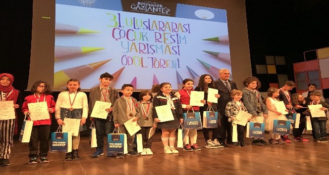 31. Uluslararası çocuk resim yarışması ödülleri verildi
