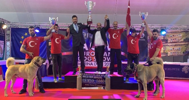 Sivas’ın Kangalları Dünya şampiyonu oldu