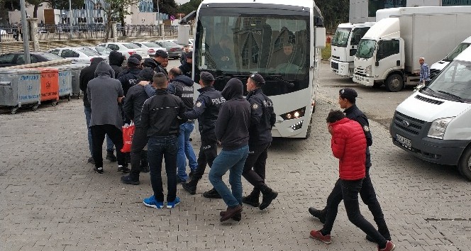 Samsun’da &quot;torbacı&quot; operasyonunda 6 kişi tutuklandı