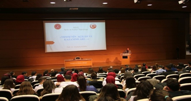 NEVÜ’de “TBMM’nin Açılışı ve Kazanımları” konulu konferans düzenlendi