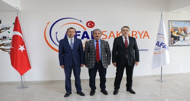 AFAD Sen Genel Başkanı Ayhan Çelik’ten İl Müdürü Kaşkaş’a ziyaret