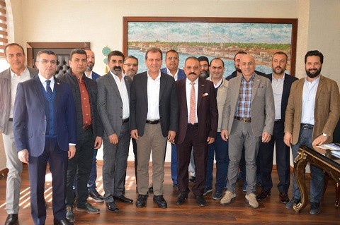 ASKON Şube Başkanı Arslan’dan belediye başkanlarına ‘hayırlı olsun’ ziyareti