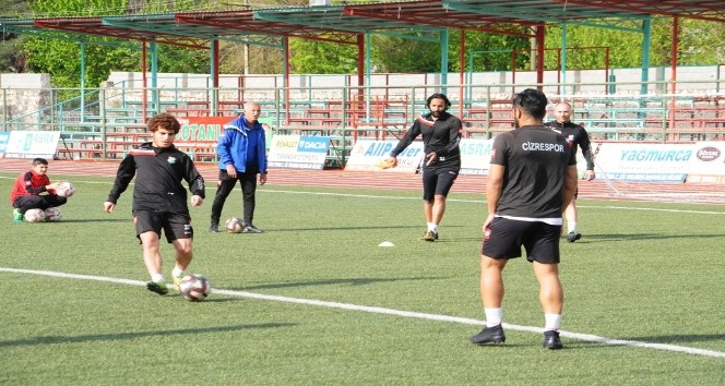 Cizrespor’da Anagold 24 Erzincanspor maçı hazırlıkları sürüyor