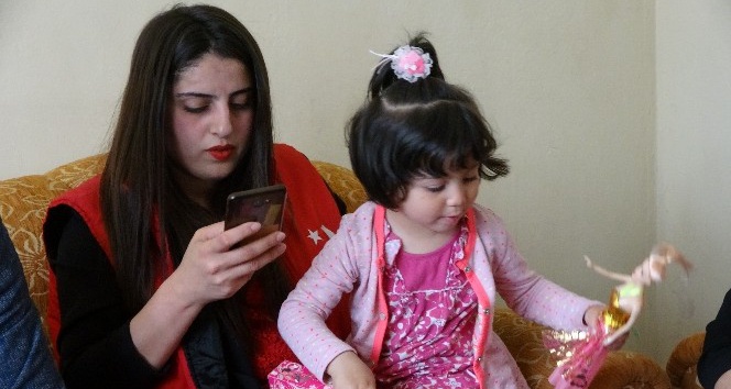Suriyeli göçmen aileye ‘gönül’ ziyareti