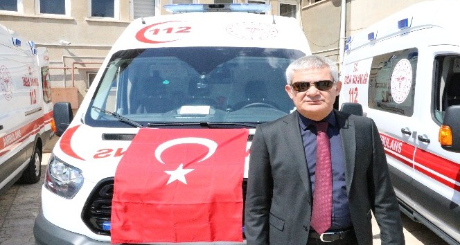 Kahramanmaraş’a tam donanımlı 9 ambulans