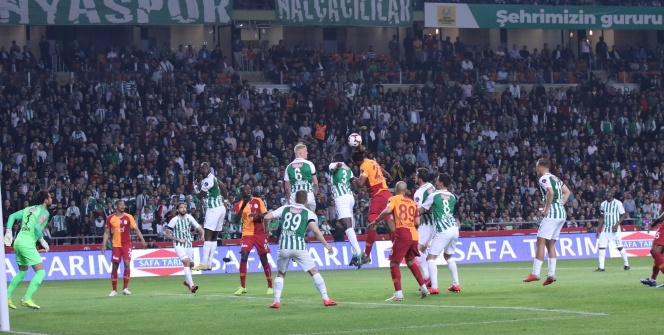 Konyaspor - Galatasaray maçından kareler