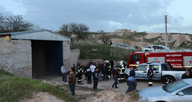 Nevşehir’de limon deposunda yangın çıktı