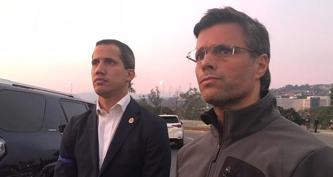 Venezuela’da muhalif lider Lopez, Şili Büyükelçiliğine sığındı