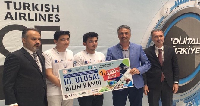 3. Ulusal Bilim Kampı Proje Yarışması’nda SSBL şampiyon oldu