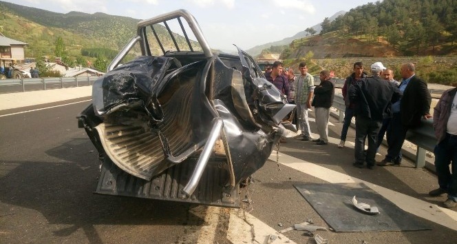 Kahramanmaraş’ta trafik kazası: 1 yaralı