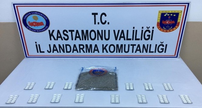 Kastamonu’da uyuşturucu operasyonu