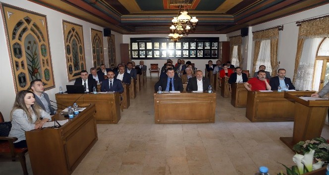 Nevşehir Belediyesi Mayıs ayı meclis toplantısı yapıldı