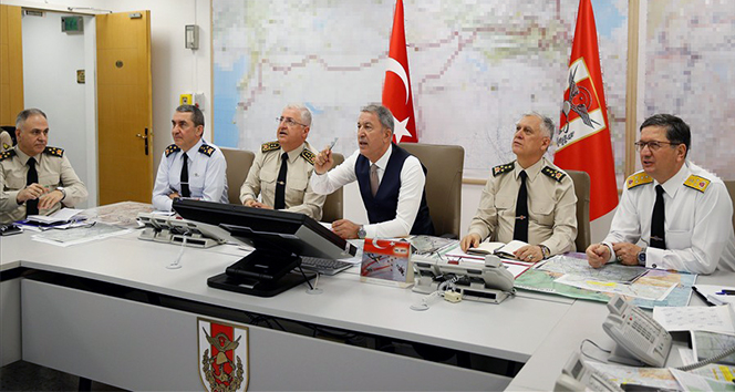 Milli Savunma Bakanı Akar: &#039;28 PKK/YPG’li terörist etkisiz hale getirildi&#039;