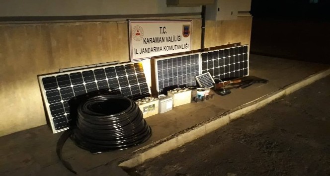 Karaman’da hırsızlık şüphelisi 2 kişi tutuklandı