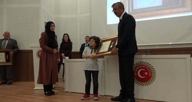 Kırıkkale’de ’Devlet Övünç Madalyaları’ takdim töreni yapıldı