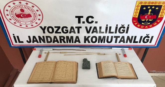 Yozgat’ta tarihi eser kaçakçılığı