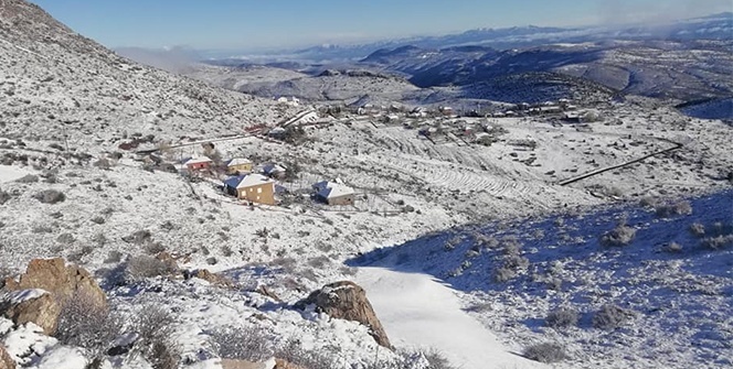Antalya’da yaylalar Mayıs ayında beyaza büründü