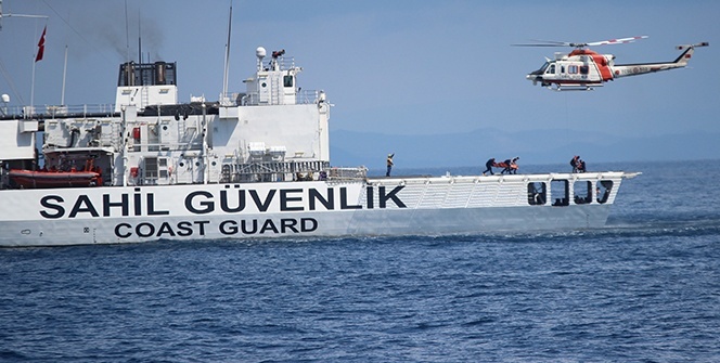 Ege’de nefes kesen tatbikat