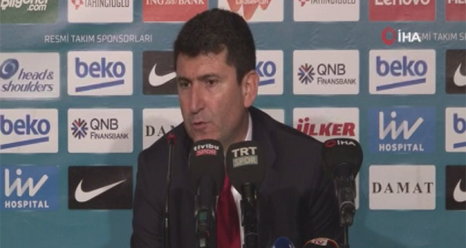 Ertuğrul Erdoğan: 'Çok fazla top kaybı yaptık'