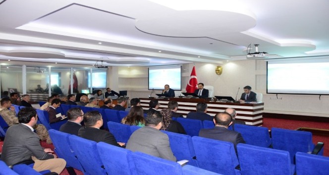 Vali Mustafa Masatlı başkanlığında tarım ve hayvancılık değerlendirme toplantısı düzenlendi